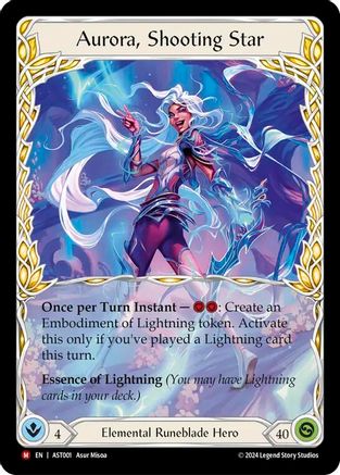 Aurora, Shooting Star (AST001) - Armory Deck: Aurora