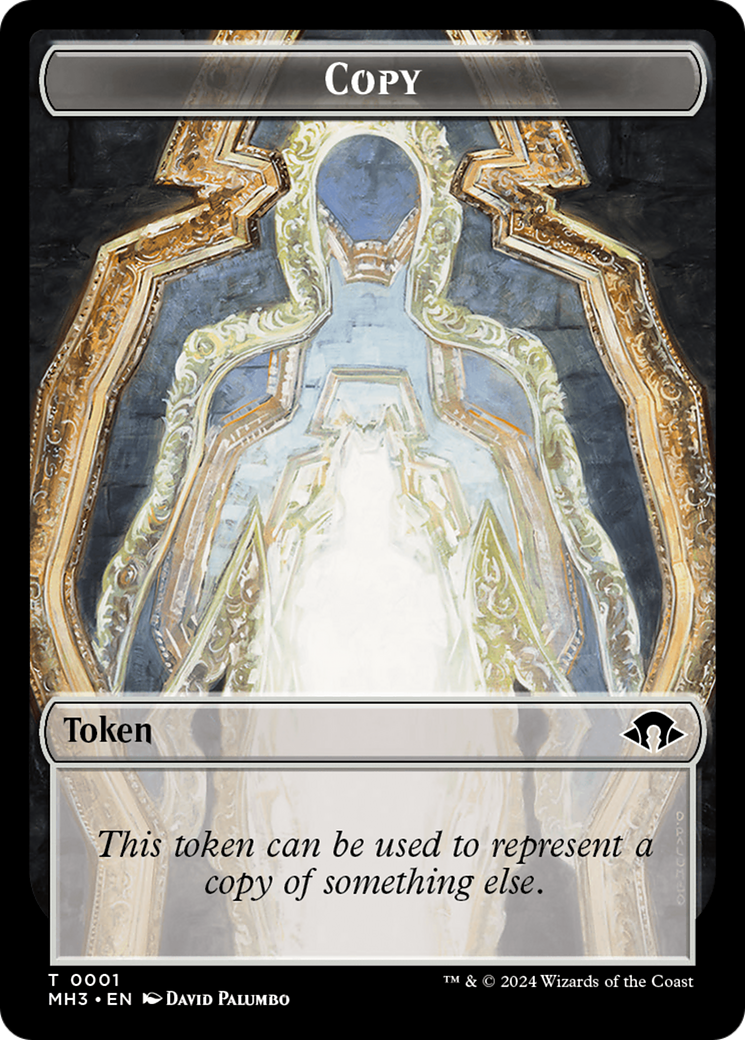 Copy (Ripple Foil) // Gremlin Double-Sided Token [Modern Horizons 3 Tokens] | Silver Goblin