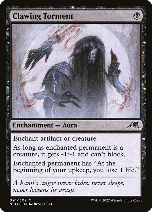 Clawing Torment (091) - Kamigawa: Neon Dynasty
