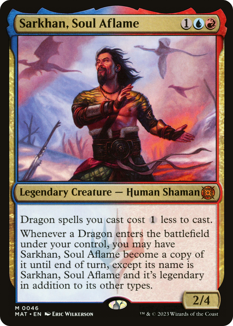Sarkhan, Soul Aflame (046) Foil - March of the Machine: The Aftermath