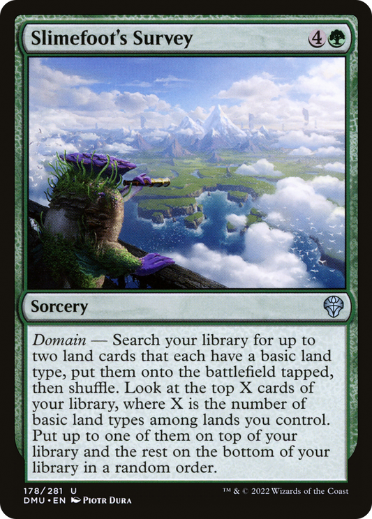 Slimefoot's Survey [Dominaria United] Foil