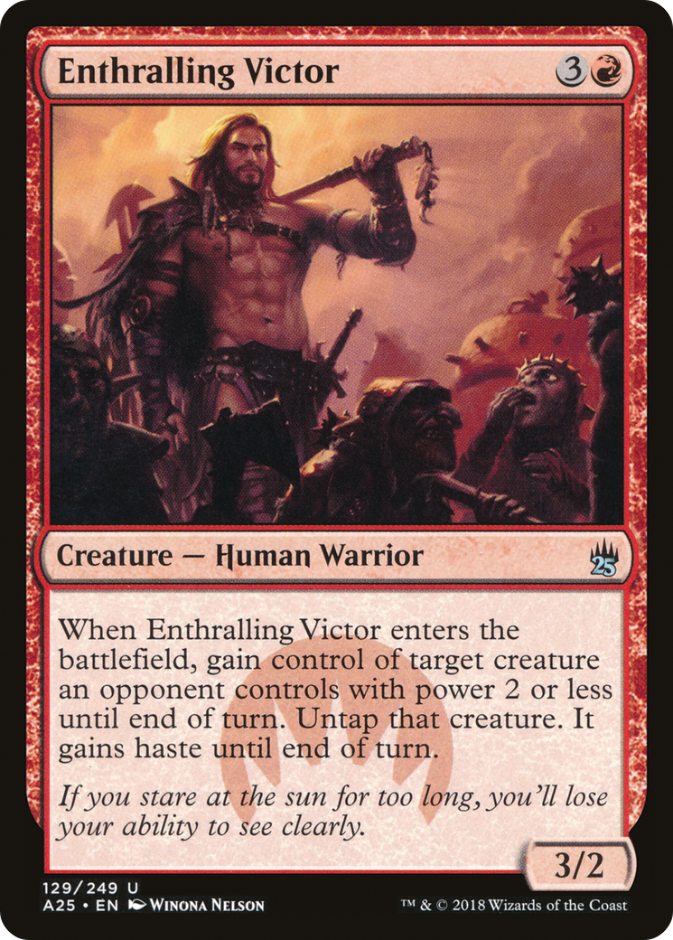 Enthralling Victor (129) Foil - Masters 25