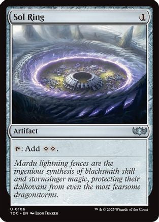 Sol Ring (106) - Commander: Tarkir: Dragonstorm