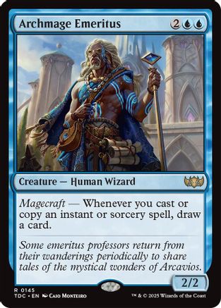 Archmage Emeritus (145) - Commander: Tarkir: Dragonstorm