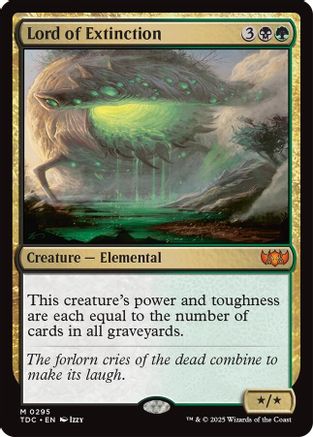 Lord of Extinction (295) - Commander: Tarkir: Dragonstorm