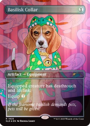 Basilisk Collar (1925) Foil - Secret Lair Drop Series