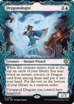 Dragonologist (Showcase) (295) - Tarkir: Dragonstorm