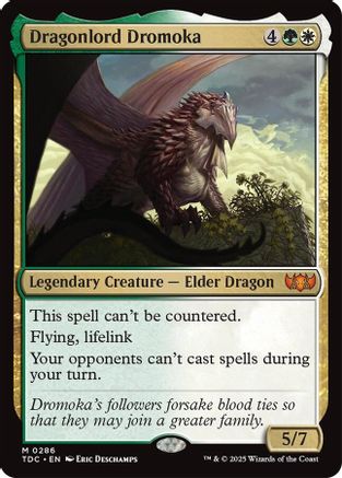 Dragonlord Dromoka (286) - Commander: Tarkir: Dragonstorm