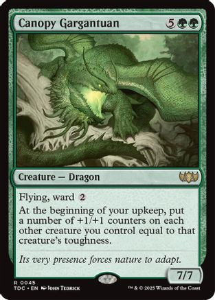Canopy Gargantuan (045) - Commander: Tarkir: Dragonstorm