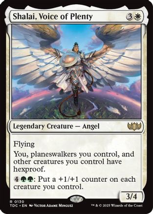 Shalai, Voice of Plenty (130) - Commander: Tarkir: Dragonstorm