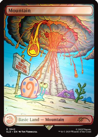 Mountain (1942) Foil - Secret Lair Drop Series
