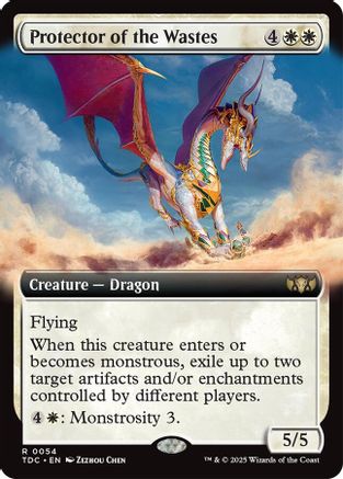 Protector of the Wastes (Extended Art) (054) - Commander: Tarkir: Dragonstorm