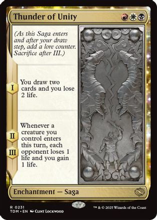 Thunder of Unity  (231) - Tarkir: Dragonstorm