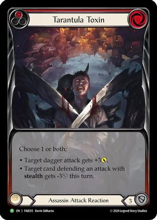 Tarantula Toxin (FAB315) Rainbow Foil - FaB Promos