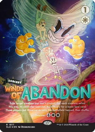 Winds of Abandon (1817) Foil - Secret Lair Drop Series