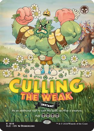 Culling the Weak (1818) - Secret Lair Drop