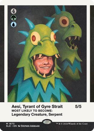 Aesi, Tyrant of Gyre Strait // Aesi, Tyrant of Gyre Strait (1873) - Secret Lair Drop