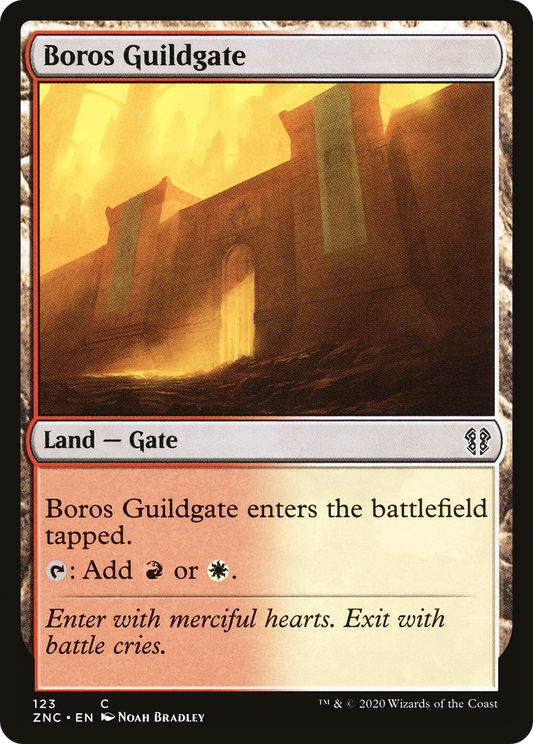 Boros Guildgate (123) - Zendikar Rising Commander