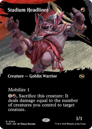 Stadium Headliner (Borderless) (344) - Tarkir: Dragonstorm