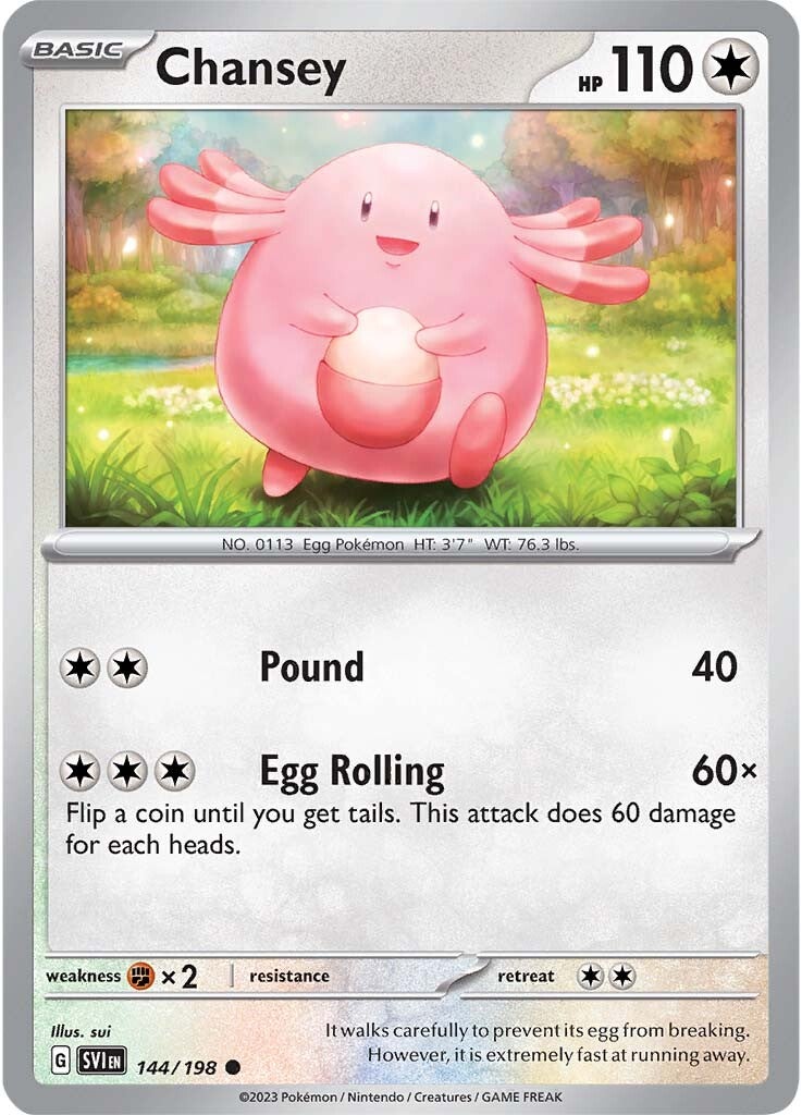 Chansey (144/198) [Scarlet & Violet: Base Set] | Silver Goblin