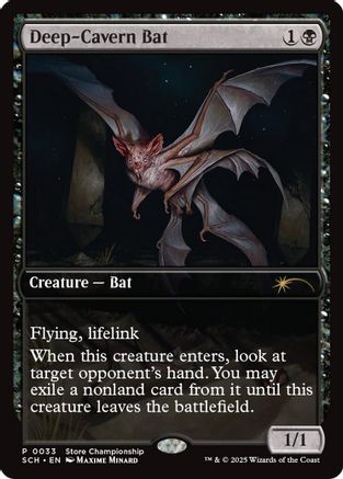 Deep-Cavern Bat (033) - Store Championships