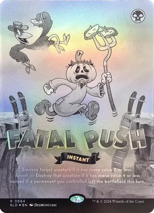 Fatal Push (884) Foil - Secret Lair Drop