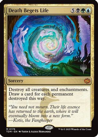 Death Begets Life (176) - Promo Pack: Tarkir: Dragonstorm