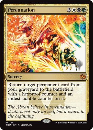 Perennation (212) - Promo Pack: Tarkir: Dragonstorm