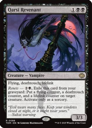 Qarsi Revenant (086) - Promo Pack: Tarkir: Dragonstorm