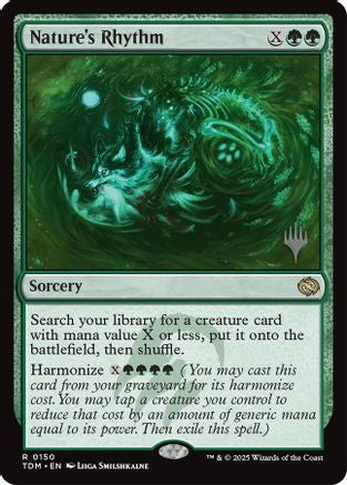 Nature's Rhythm (150) Foil - Promo Pack: Tarkir: Dragonstorm