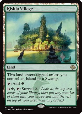 Kishla Village (259) - Promo Pack: Tarkir: Dragonstorm