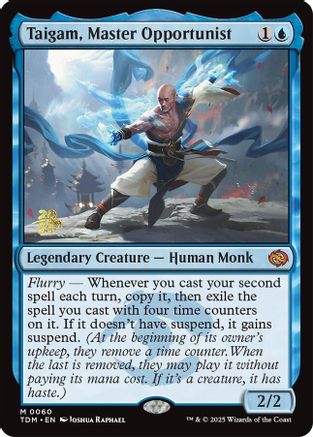 Taigam, Master Opportunist (Prerelease) (060) Foil - Tarkir: Dragonstorm