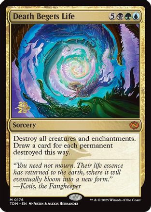 Death Begets Life (Prerelease) (176) Foil - Tarkir: Dragonstorm