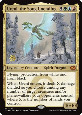Ureni, the Song Unending (Prerelease) (233) Foil - Tarkir: Dragonstorm