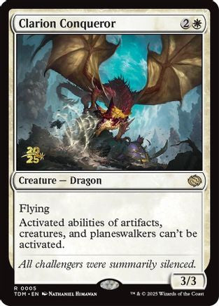 Clarion Conqueror (Prerelease) (005) Foil - Tarkir: Dragonstorm
