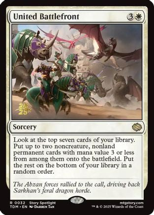 United Battlefront (Prerelease) (032) Foil - Tarkir: Dragonstorm
