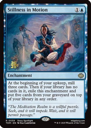 Stillness in Motion (Prerelease) (059) Foil - Tarkir: Dragonstorm