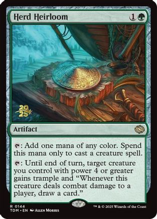 Herd Heirloom (Prerelease) (144) Foil - Tarkir: Dragonstorm