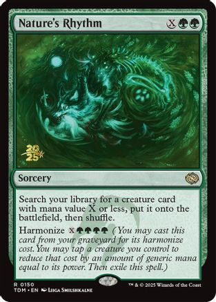 Nature's Rhythm (Prerelease) (150) Foil - Tarkir: Dragonstorm