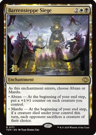 Barrensteppe Siege (Prerelease) (171) Foil - Tarkir: Dragonstorm