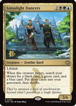 Lotuslight Dancers (Prerelease) (204) Foil - Tarkir: Dragonstorm
