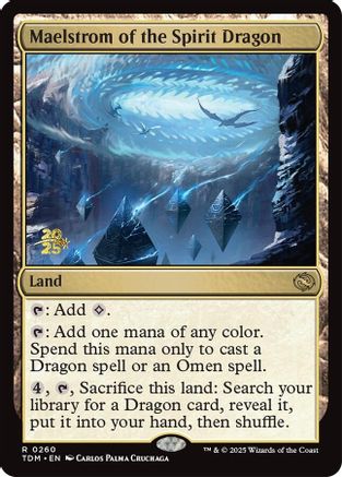 Maelstrom of the Spirit Dragon (Prerelease) (260) Foil - Tarkir: Dragonstorm