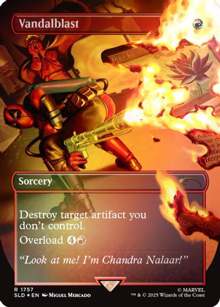 Vandalblast (1757) Foil - Secret Lair Drop