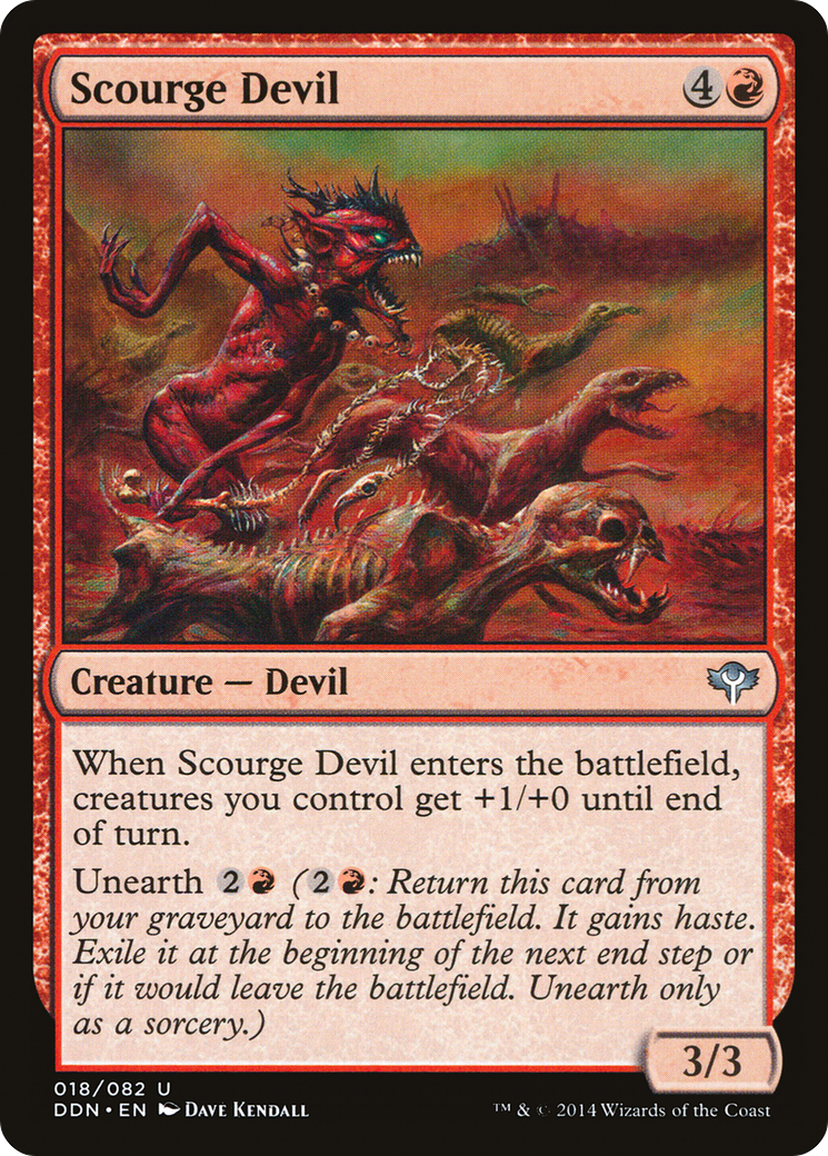 Scourge Devil (018) - Duel Decks: Speed vs. Cunning