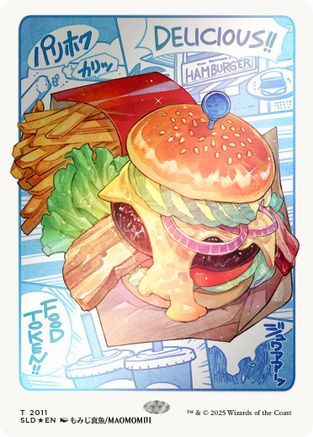 Food Token (2011) Foil - Secret Lair Drop Series