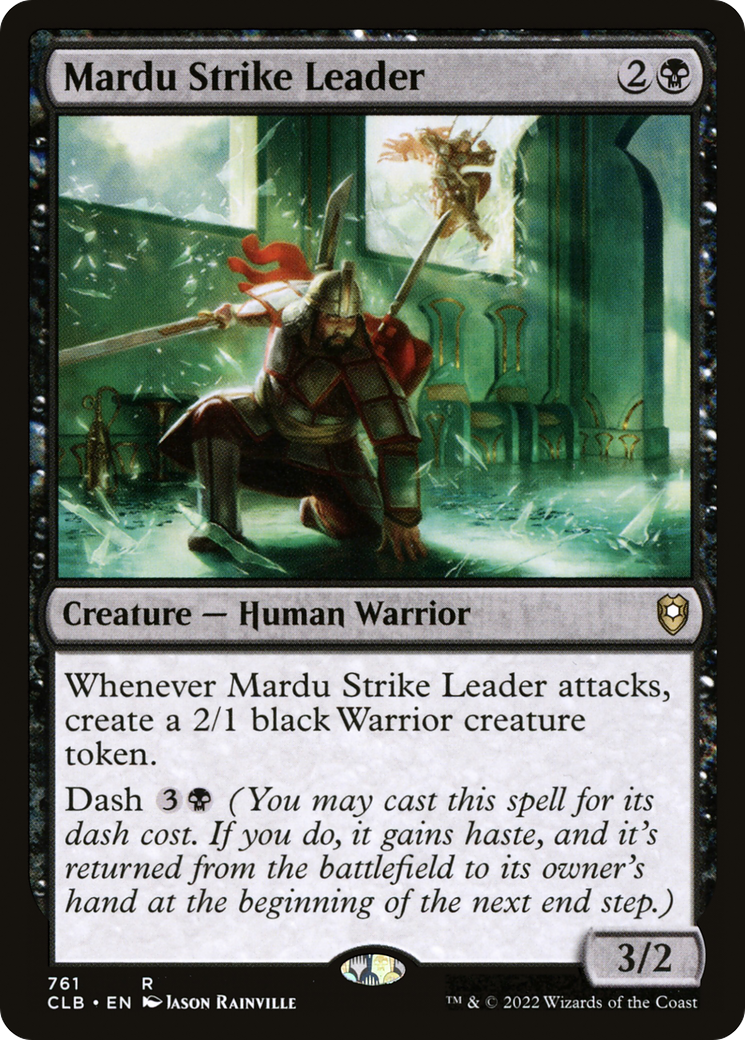 Mardu Strike Leader (761) - Commander Legends: Battle for Baldur's Gate