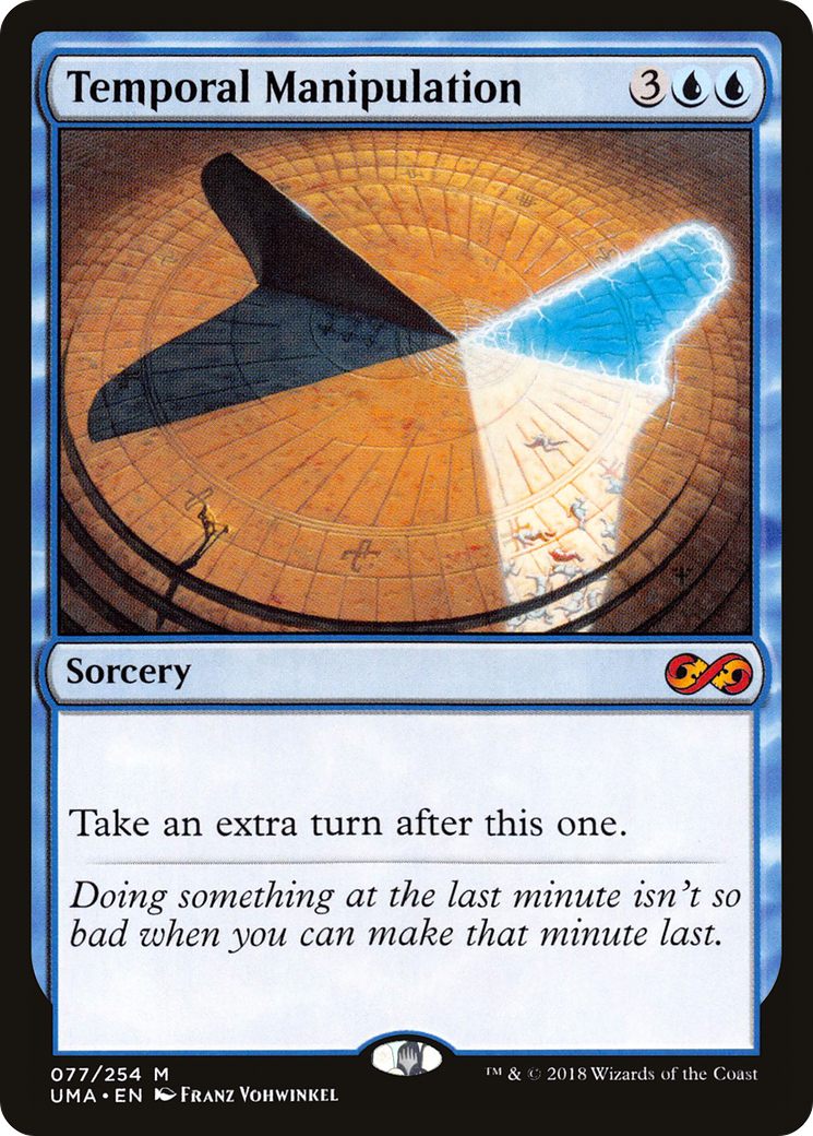Temporal Manipulation (077) Foil - Ultimate Masters