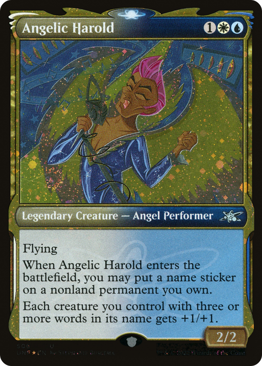 Angelic Harold (Showcase) (506) Foil - Unfinity
