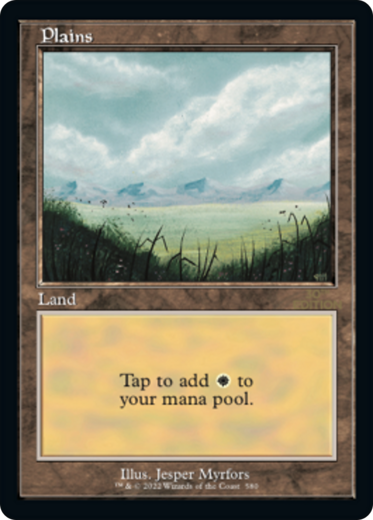 Plains (Retro) (580) - 30th Anniversary Edition