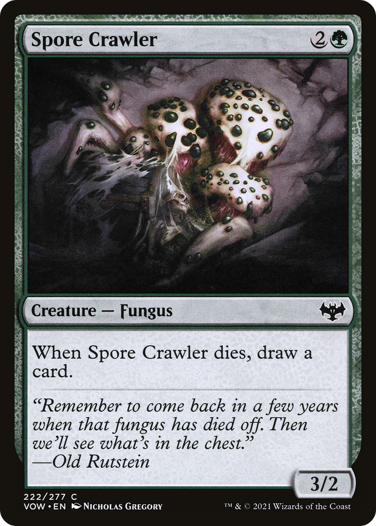 Spore Crawler (222) - Innistrad: Crimson Vow